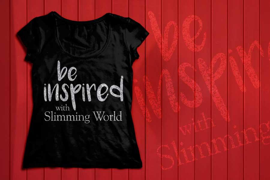Slimming World Be Inspired Screen-Printed T-Shirts