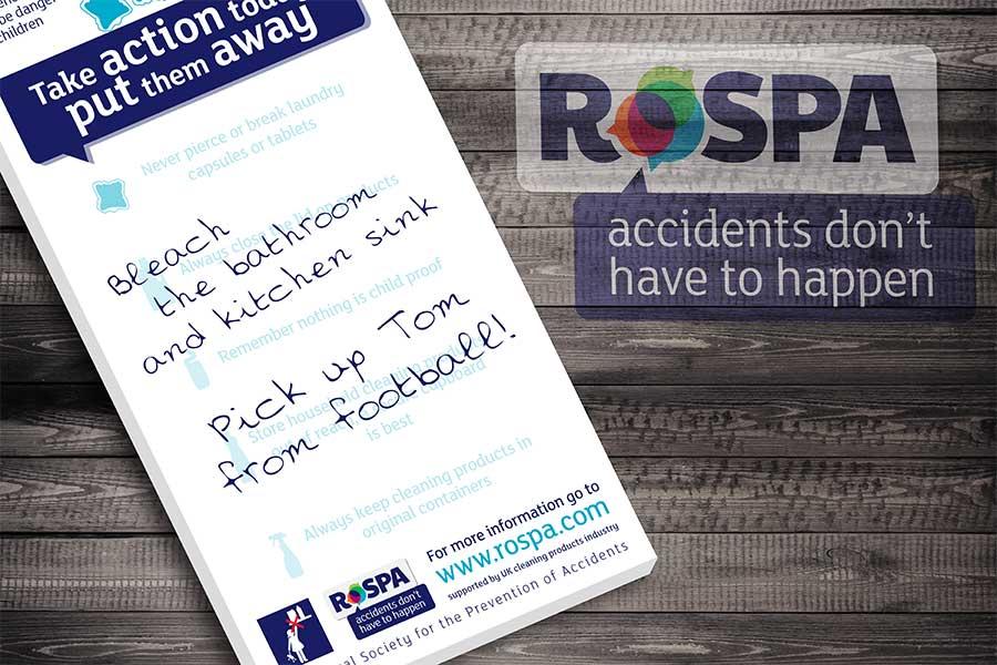 RoSPA Magnetic Note Pad